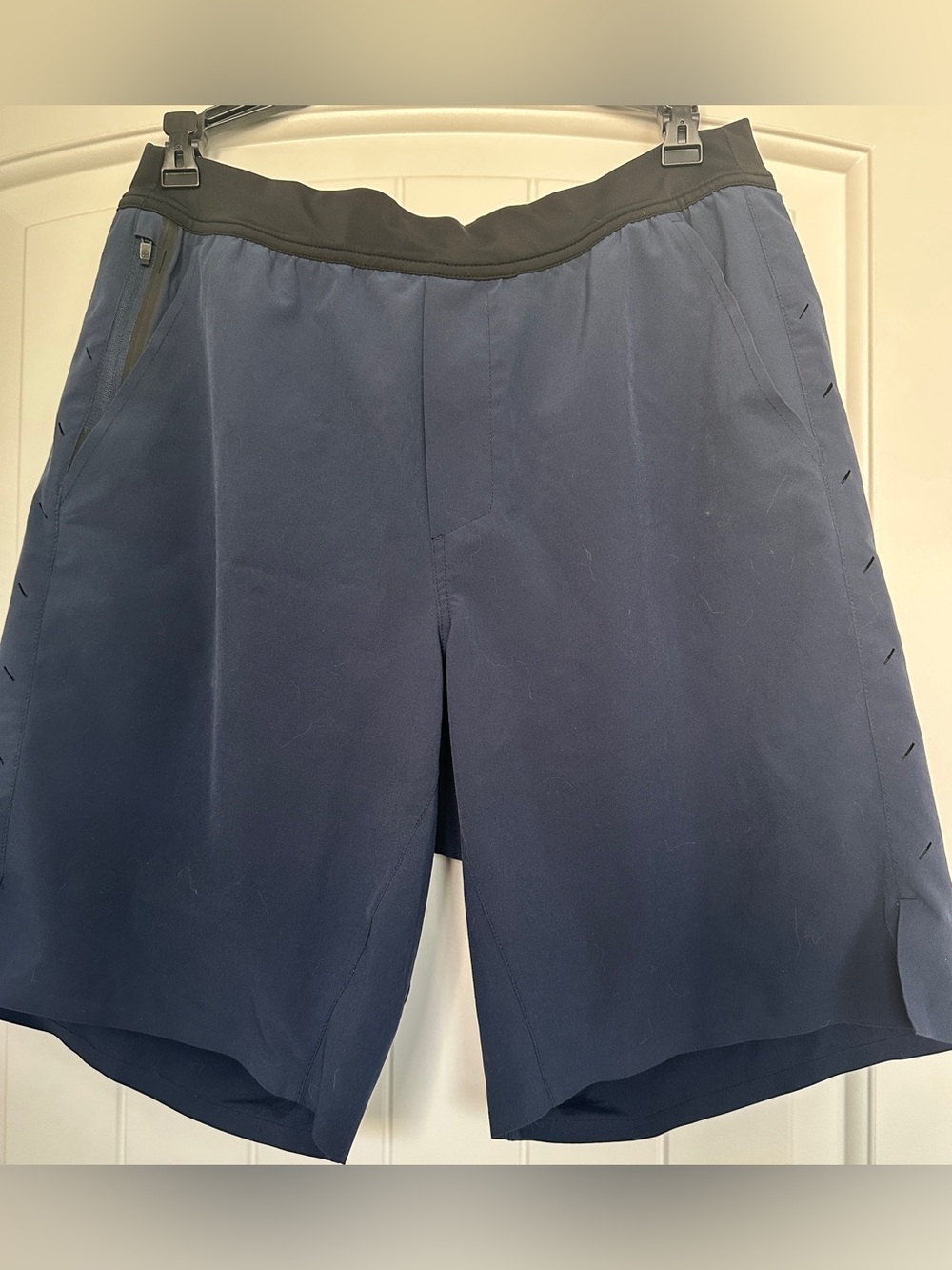 Ten Thousand Mens The Interval 9” Short Bike M Blue Lined NWOT
